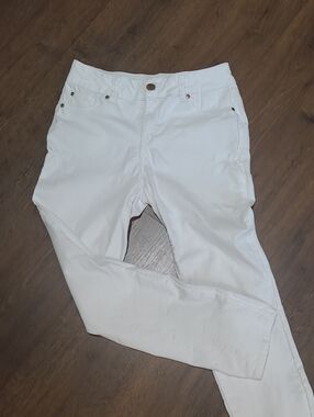 White Strechy Jeans Women